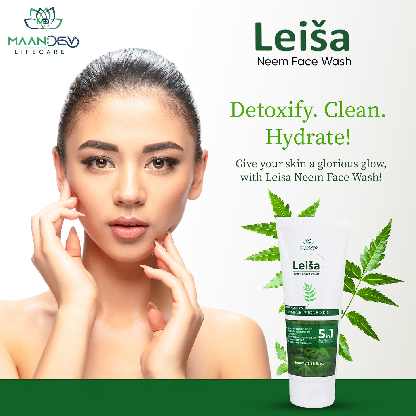 LEISA NEEM FACE WASH