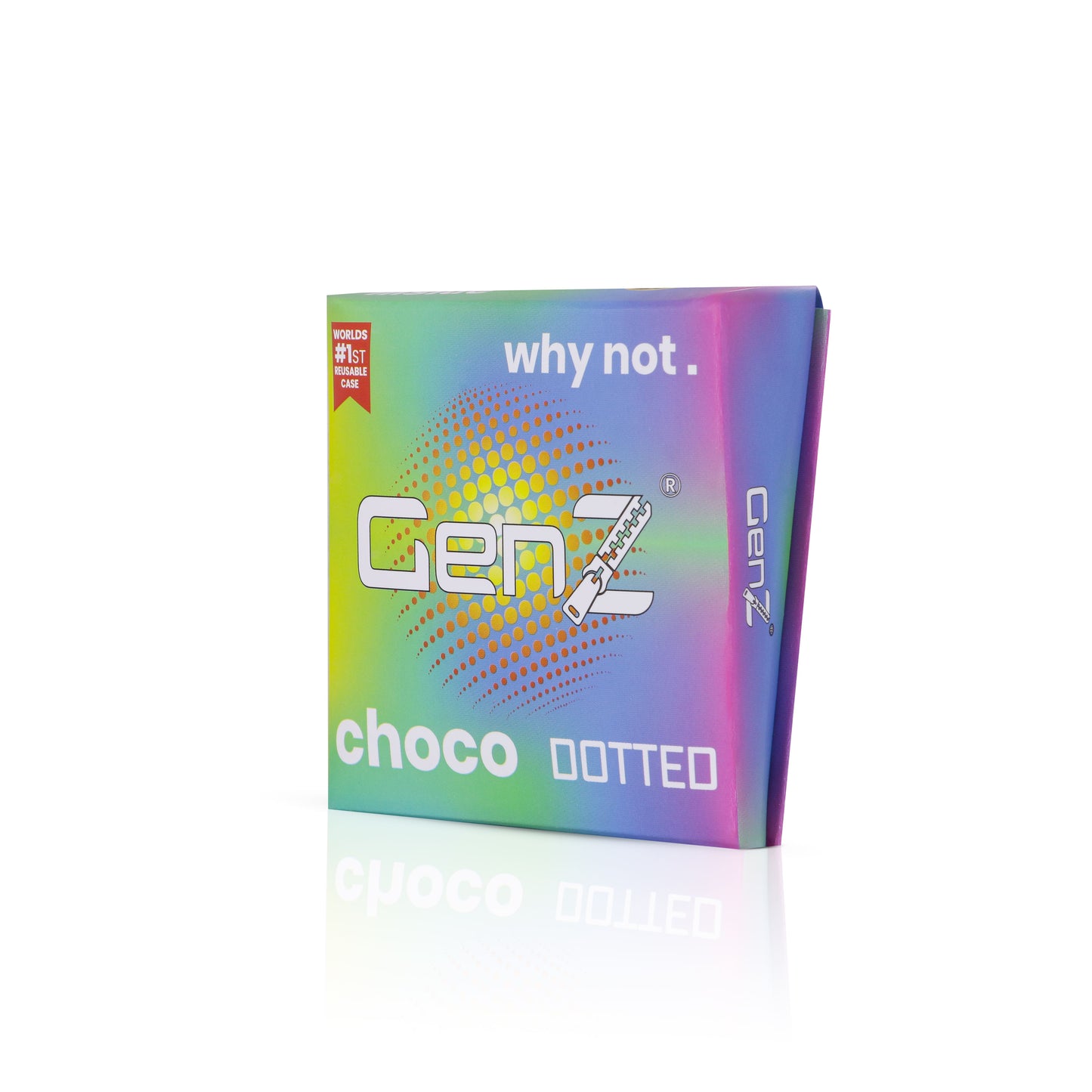 GenZ 3 in 1 Condoms - Ribbed, Contour & Dotted | With Easy Disposal Pouches | Pack of 4