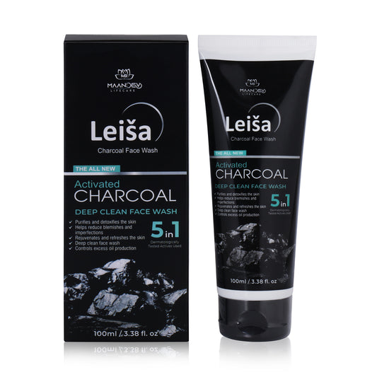 LEISA CHARCOAL FACE WASH