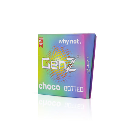 GenZ 3 in 1 Condoms - Ribbed, Contour & Dotted | With Easy Disposal Pouches | Pack of 4